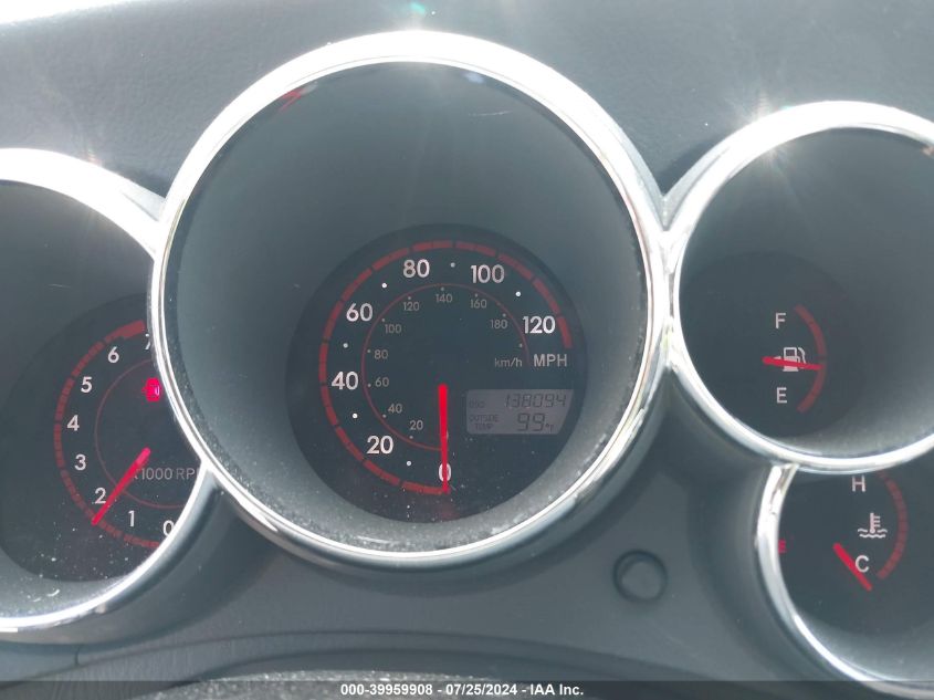 2005 Toyota Matrix Xr VIN: 2T1KR32E95C366772 Lot: 39959908