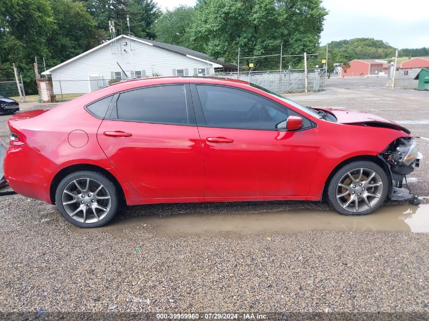 2014 Dodge Dart Sxt VIN: 1C3CDFBB1ED909890 Lot: 39959960