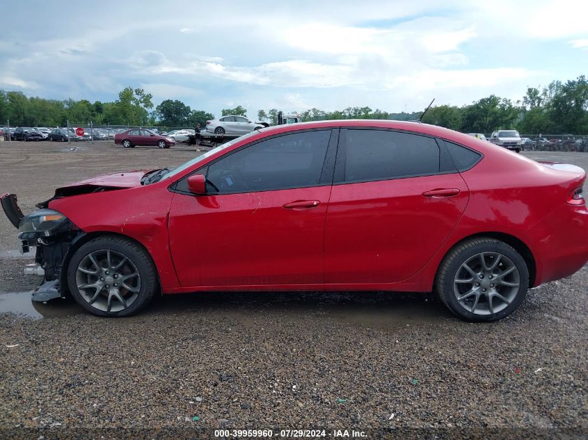 2014 Dodge Dart Sxt VIN: 1C3CDFBB1ED909890 Lot: 39959960