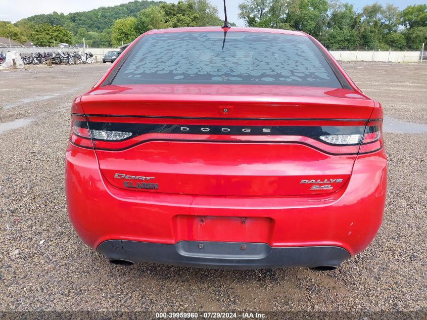 2014 Dodge Dart Sxt VIN: 1C3CDFBB1ED909890 Lot: 39959960