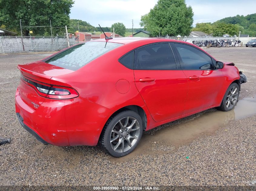 2014 Dodge Dart Sxt VIN: 1C3CDFBB1ED909890 Lot: 39959960