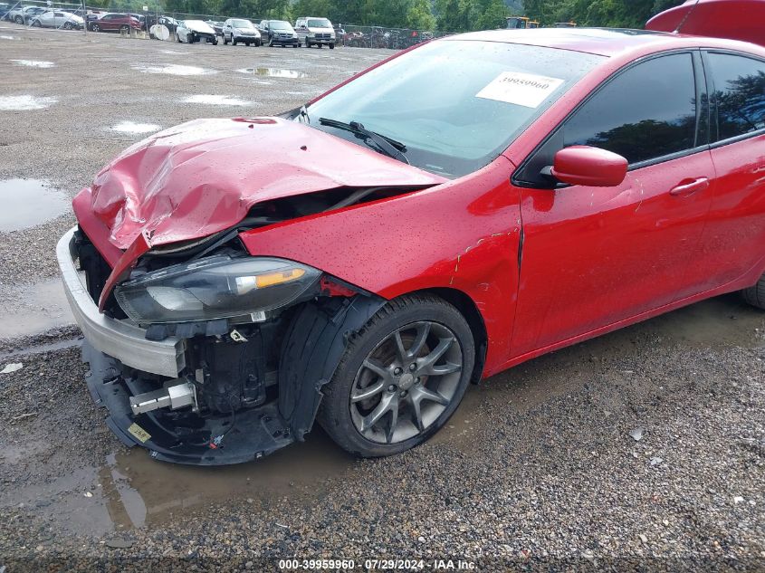 2014 Dodge Dart Sxt VIN: 1C3CDFBB1ED909890 Lot: 39959960