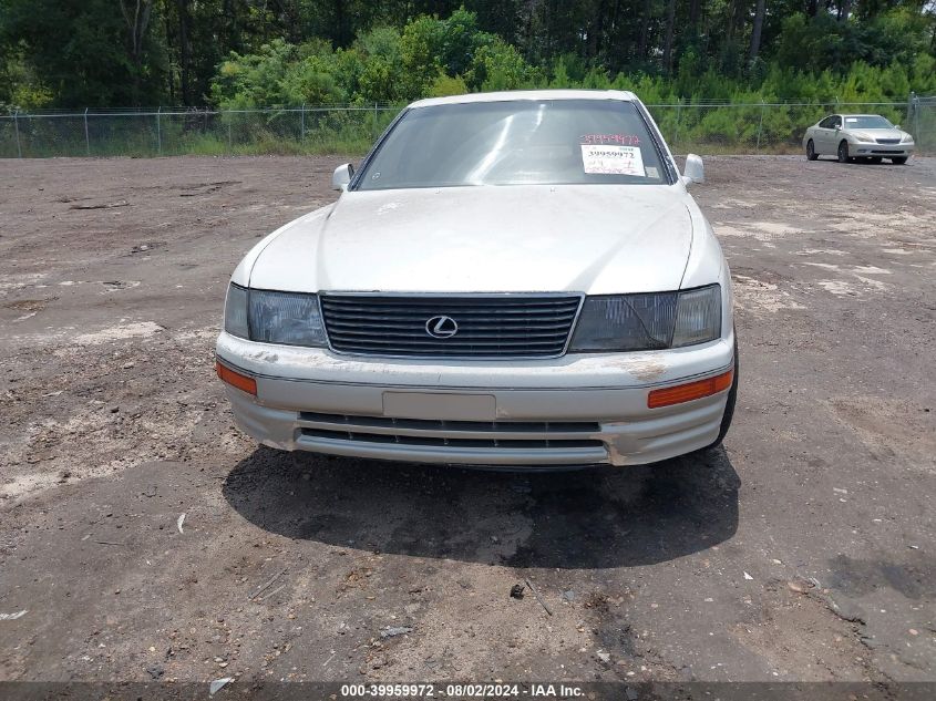 1996 Lexus Ls 400 VIN: JT8BH22F0T0047109 Lot: 39959972