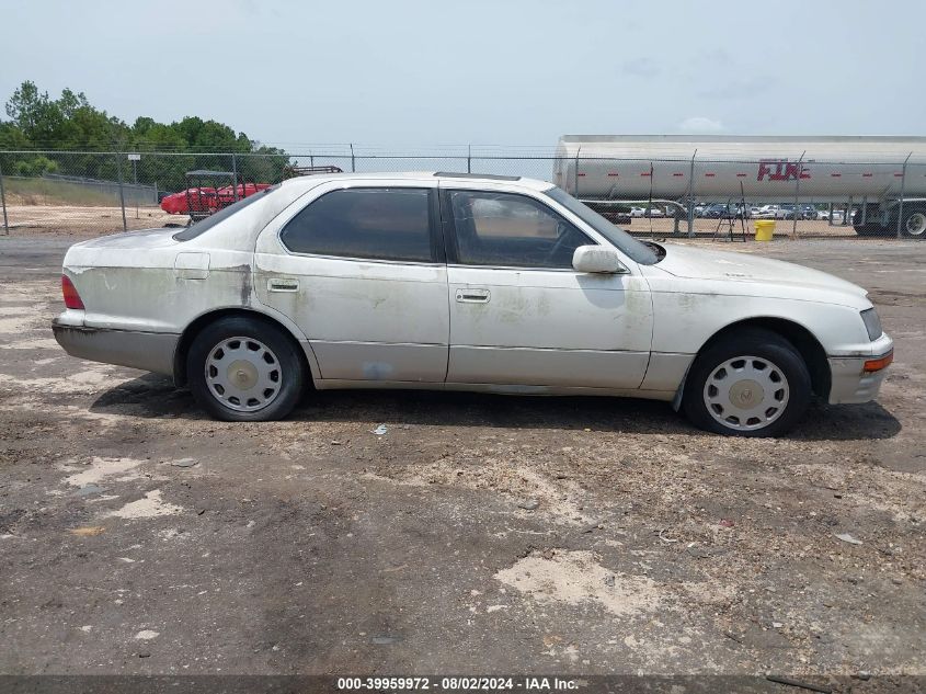 1996 Lexus Ls 400 VIN: JT8BH22F0T0047109 Lot: 39959972