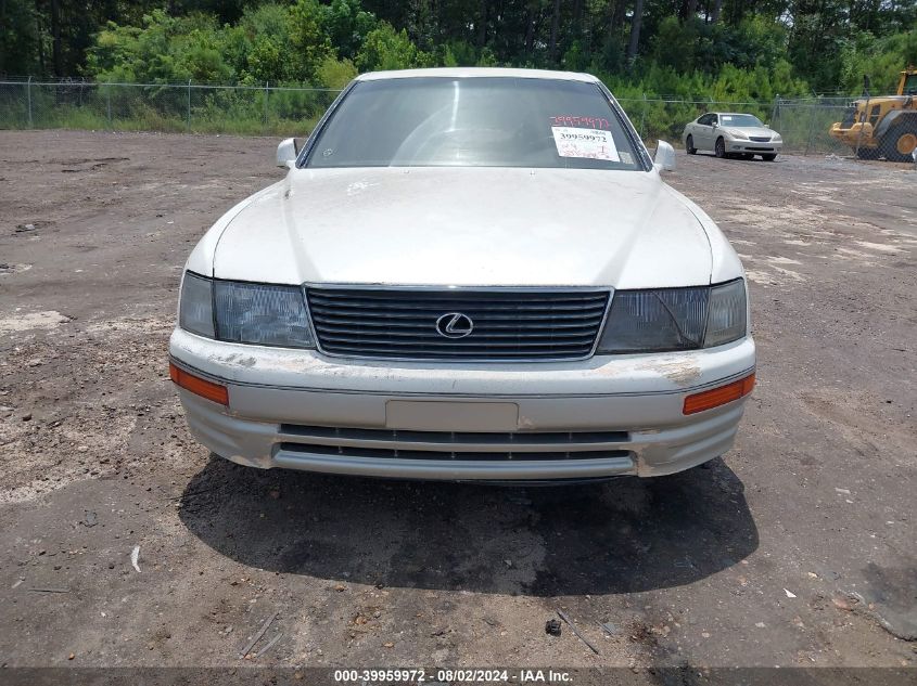 1996 Lexus Ls 400 VIN: JT8BH22F0T0047109 Lot: 39959972