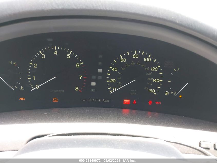 1996 Lexus Ls 400 VIN: JT8BH22F0T0047109 Lot: 39959972