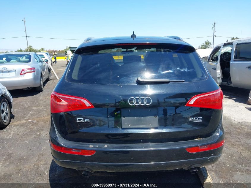 2012 Audi Q5 2.0T Premium VIN: WA1CFAFPXCA088067 Lot: 39959973