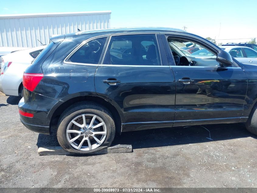 2012 Audi Q5 2.0T Premium VIN: WA1CFAFPXCA088067 Lot: 39959973