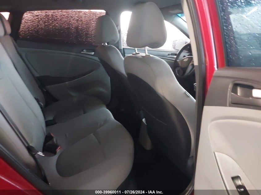 2017 Hyundai Accent Se VIN: KMHCT5AE1HU313523 Lot: 39960011