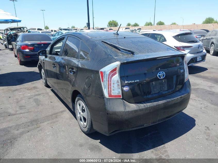 2015 Toyota Prius Five/Four/Persona Series Special Edition/Three/Two VIN: JTDKN3DU2F0481080 Lot: 39960013