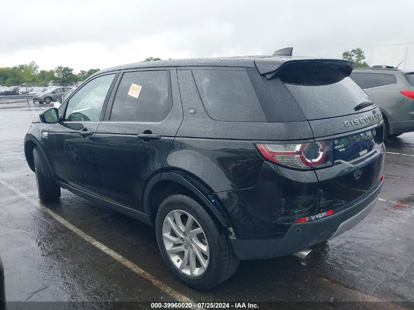 2018 Land Rover Discovery Sport Hse VIN: SALCR2RX0JH750010 Lot: 39960020