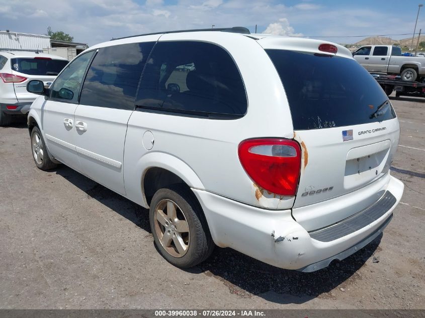 2005 Dodge Grand Caravan Sxt VIN: 2D4GP44L85R404086 Lot: 39960038