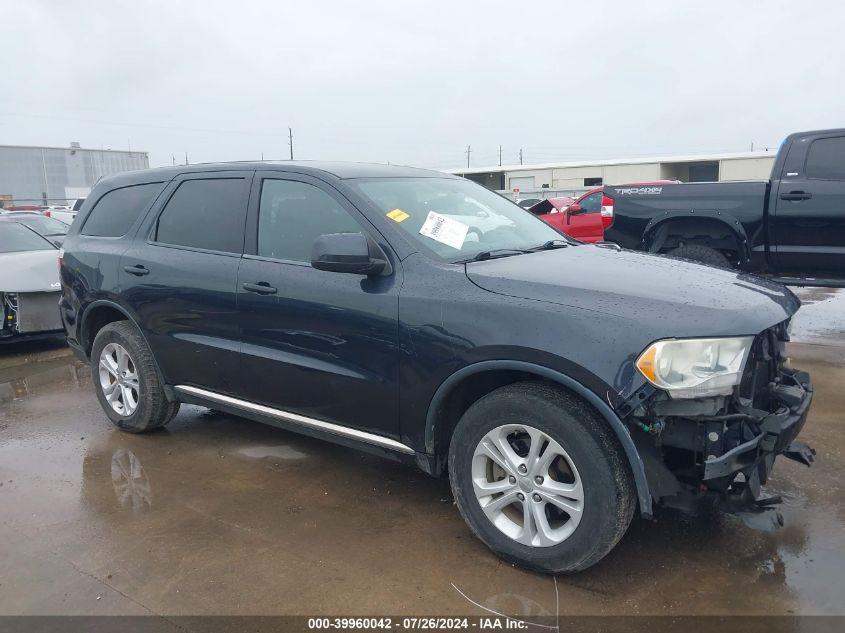 2013 Dodge Durango Sxt VIN: 1C4RDHAG2DC500140 Lot: 39960042