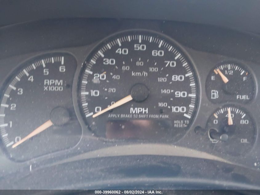 2002 Chevrolet Tahoe C1500 VIN: 1GNEC13Z22R269149 Lot: 39960062