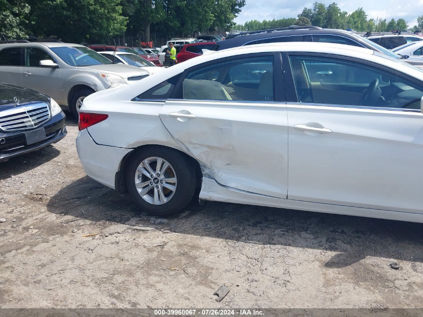 2013 Hyundai Sonata Gls VIN: 5NPEB4AC2DH650571 Lot: 39960067