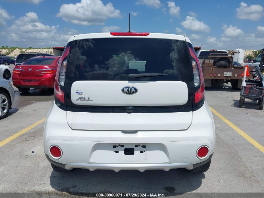 2018 Kia Soul + VIN: KNDJP3A53J7903053 Lot: 39960071