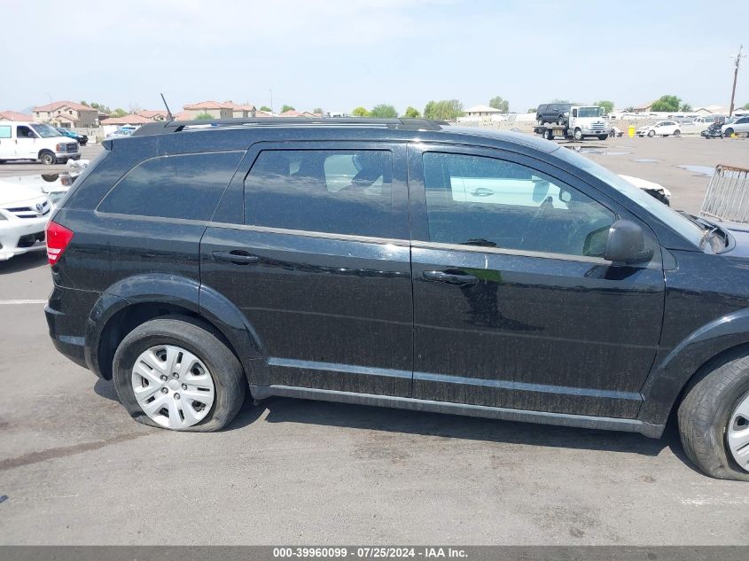 2020 Dodge Journey Se Value VIN: 3C4PDCAB4LT262387 Lot: 39960099