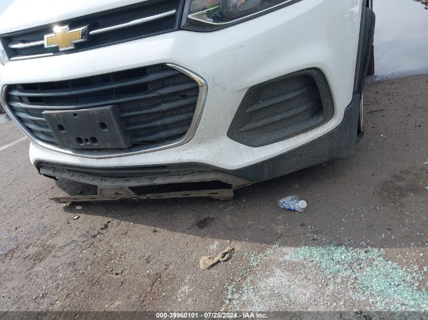 2022 Chevrolet Trax Fwd Ls VIN: KL7CJKSM6NB525062 Lot: 39960101