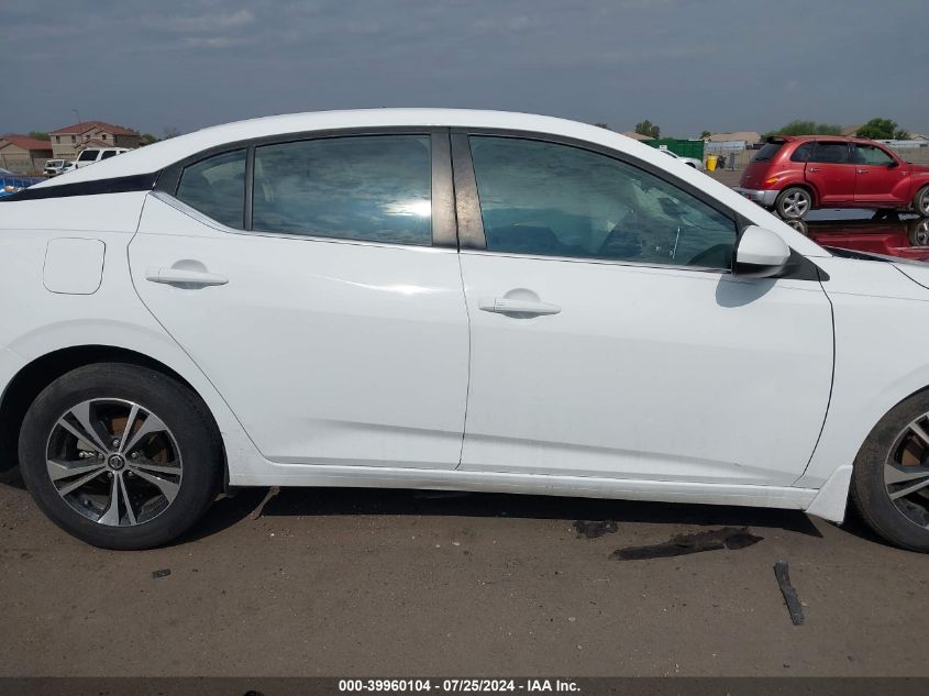 2021 Nissan Sentra Sv Xtronic Cvt VIN: 3N1AB8CV3MY278295 Lot: 39960104