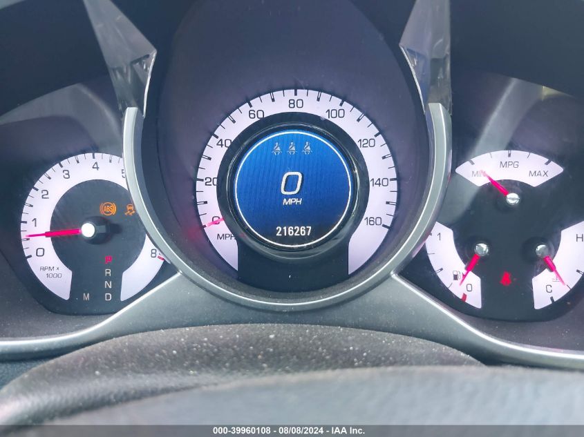 2012 Cadillac Srx Luxury Collection VIN: 3GYFNAE37CS594310 Lot: 39960108