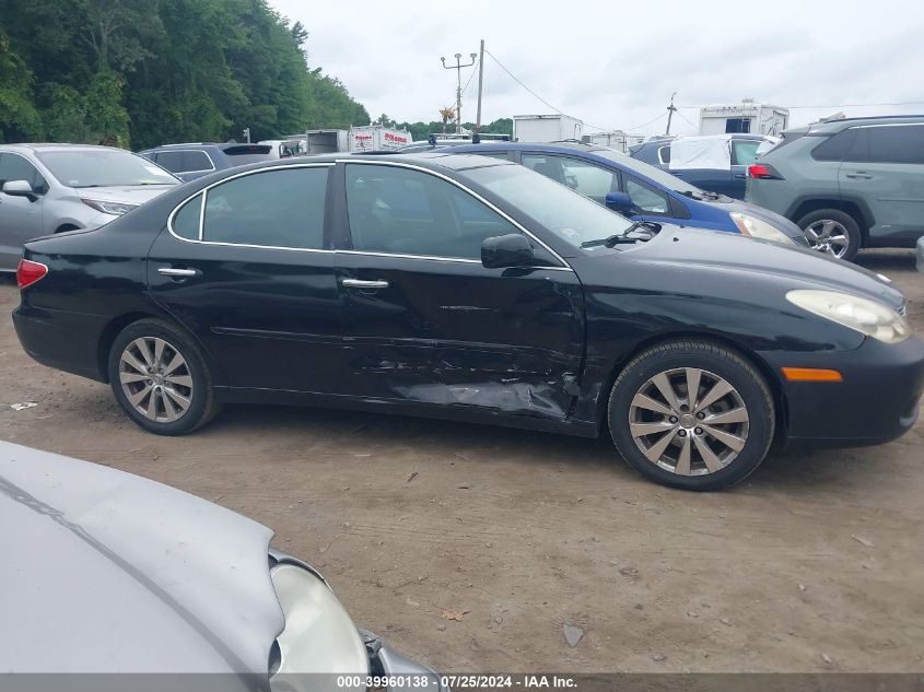 2006 Lexus Es 330 VIN: JTHBA30G765172122 Lot: 39960138