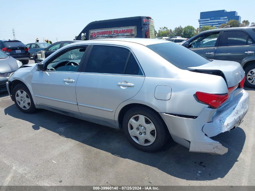 2005 Honda Accord 2.4 Lx VIN: 1HGCM564X5A080354 Lot: 39960140