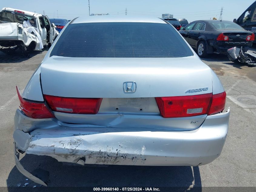 2005 Honda Accord 2.4 Lx VIN: 1HGCM564X5A080354 Lot: 39960140