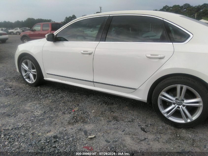2012 Volkswagen Passat 2.5L Sel VIN: 1VWCP7A38CC068508 Lot: 39960147