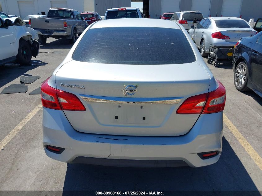 2016 Nissan Sentra S VIN: 3N1AB7AP8GL684721 Lot: 39960168