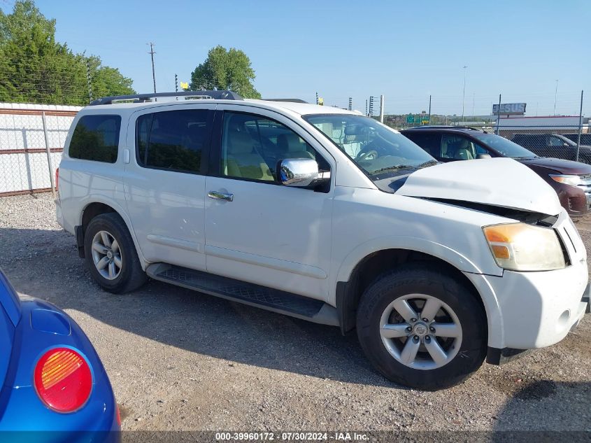 2012 Nissan Armada Sv/Sl/Platinum VIN: 5N1AA0NC0CN605580 Lot: 39960172