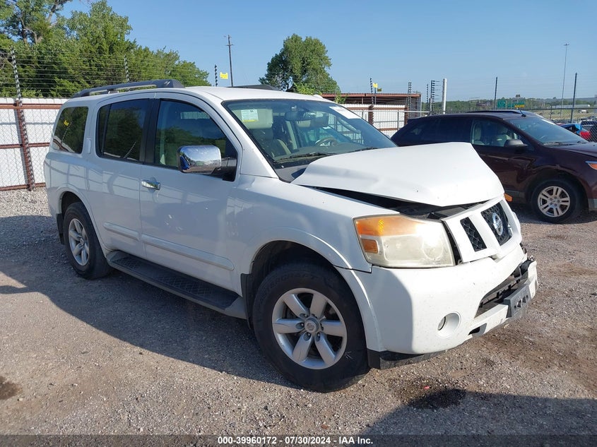 2012 Nissan Armada Sv/Sl/Platinum VIN: 5N1AA0NC0CN605580 Lot: 39960172
