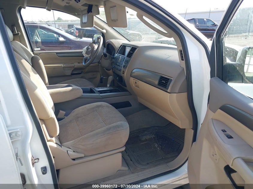 2012 Nissan Armada Sv/Sl/Platinum VIN: 5N1AA0NC0CN605580 Lot: 39960172