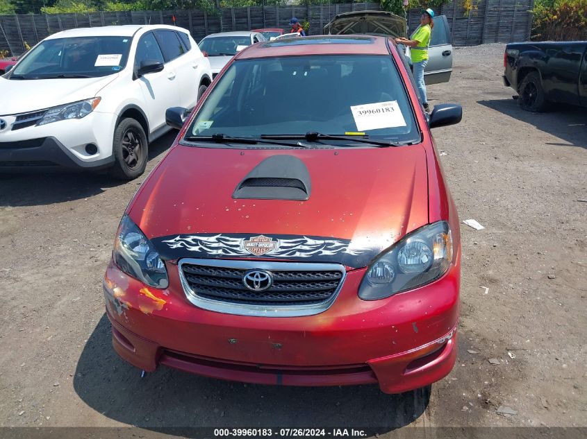 2005 Toyota Corolla S VIN: 2T1BR32E35C320323 Lot: 39960183