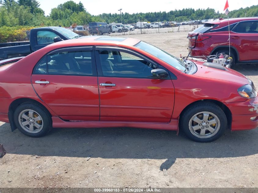 2005 Toyota Corolla S VIN: 2T1BR32E35C320323 Lot: 39960183