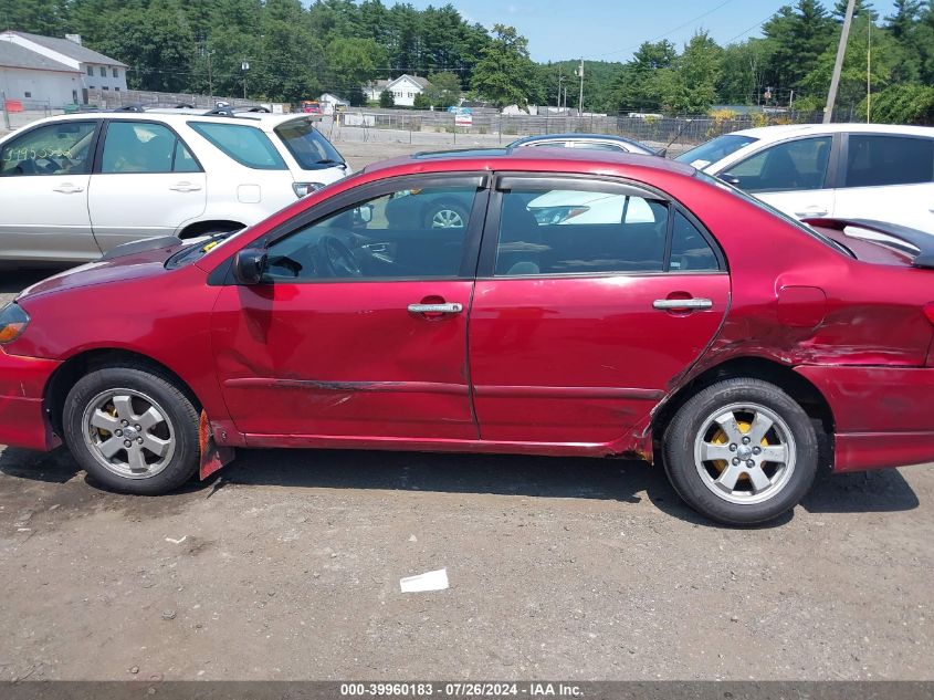 2005 Toyota Corolla S VIN: 2T1BR32E35C320323 Lot: 39960183