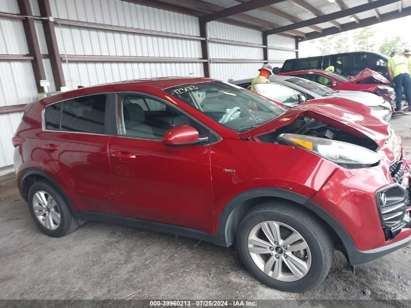2019 Kia Sportage Lx VIN: KNDPMCAC4K7562555 Lot: 39960213