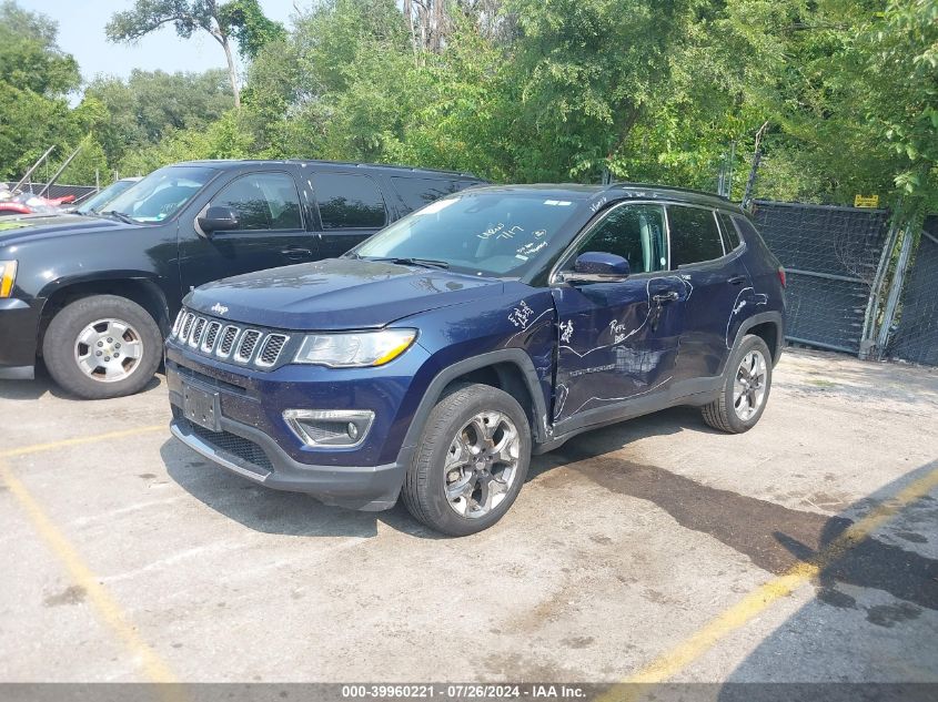 2021 JEEP COMPASS LIMITED 4X4 - 3C4NJDCB8MT583448