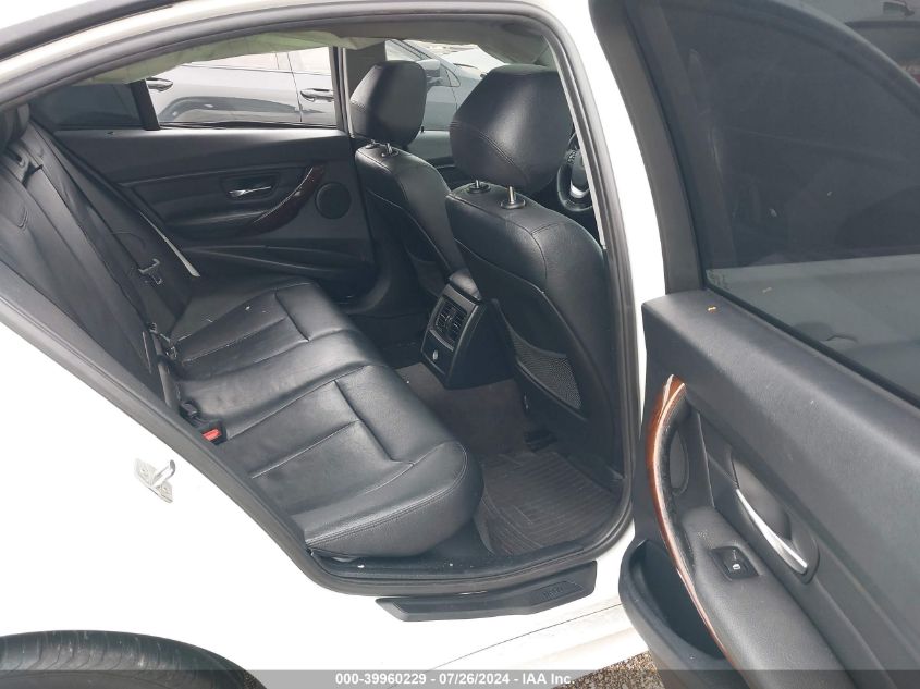 2015 BMW 328I I VIN: WBA3A5C58FP604598 Lot: 39960229