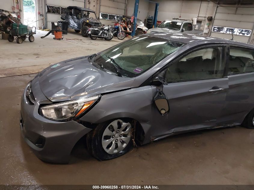 2017 Hyundai Accent Se VIN: KMHCT5AE1HU300917 Lot: 39960258