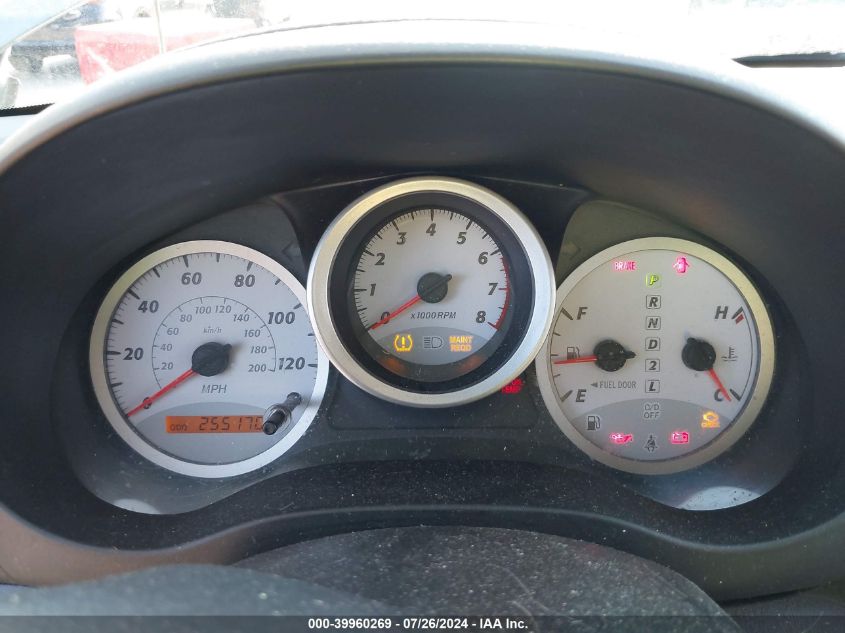 2005 Toyota Rav4 VIN: JTEHD20V550044576 Lot: 39960269