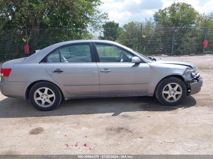 2007 Hyundai Sonata Gls VIN: 5NPET46C97H236598 Lot: 39960279