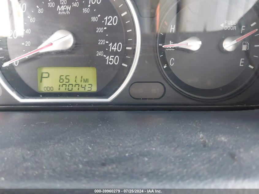 2007 Hyundai Sonata Gls VIN: 5NPET46C97H236598 Lot: 39960279