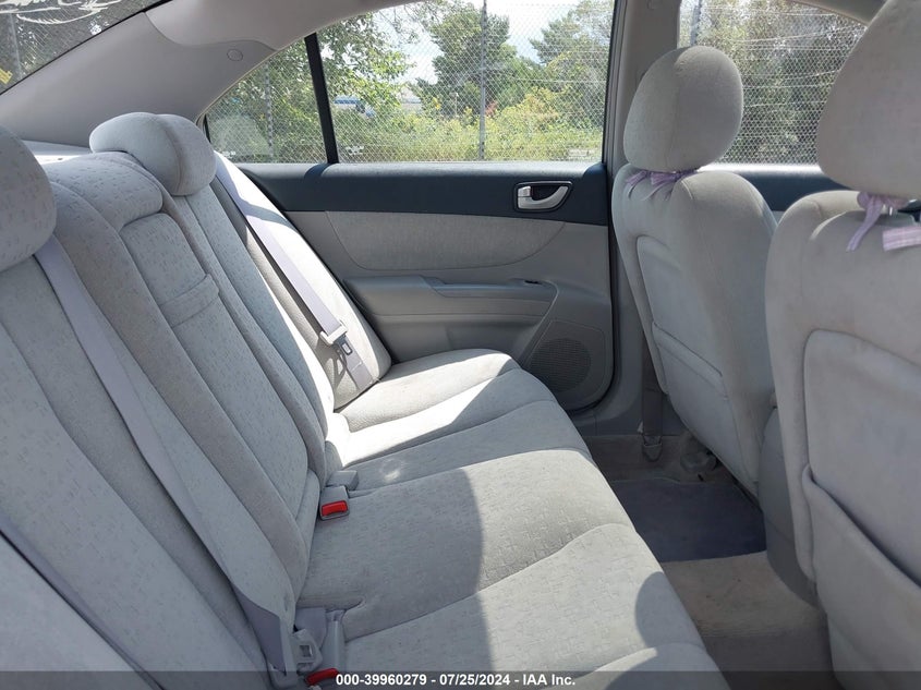 2007 Hyundai Sonata Gls VIN: 5NPET46C97H236598 Lot: 39960279