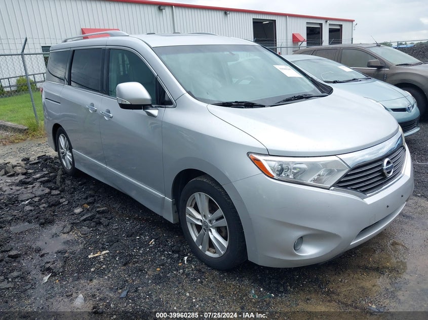 2011 Nissan Quest Le VIN: JN8AE2KP4B9002946 Lot: 39960285