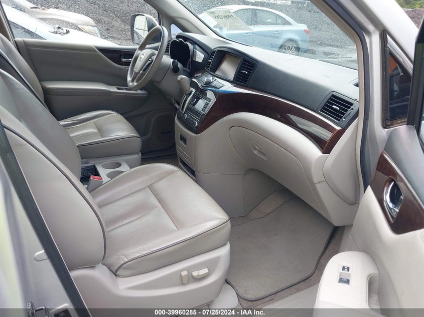 2011 Nissan Quest Le VIN: JN8AE2KP4B9002946 Lot: 39960285
