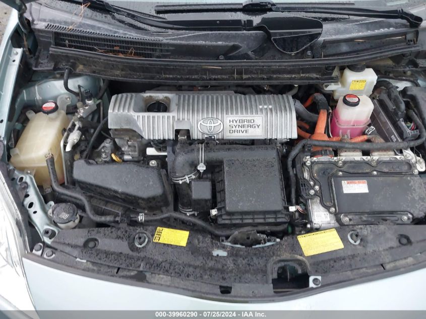 2014 Toyota Prius Five/Four/Three/Two VIN: JTDKN3DU5E1818219 Lot: 39960290