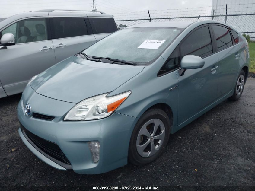 2014 Toyota Prius Five/Four/Three/Two VIN: JTDKN3DU5E1818219 Lot: 39960290