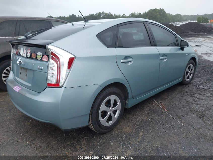 JTDKN3DU5E1818219 | 2014 TOYOTA PRIUS