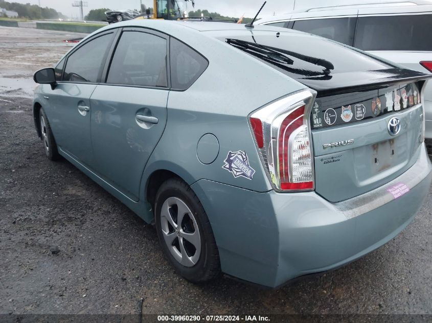 JTDKN3DU5E1818219 | 2014 TOYOTA PRIUS