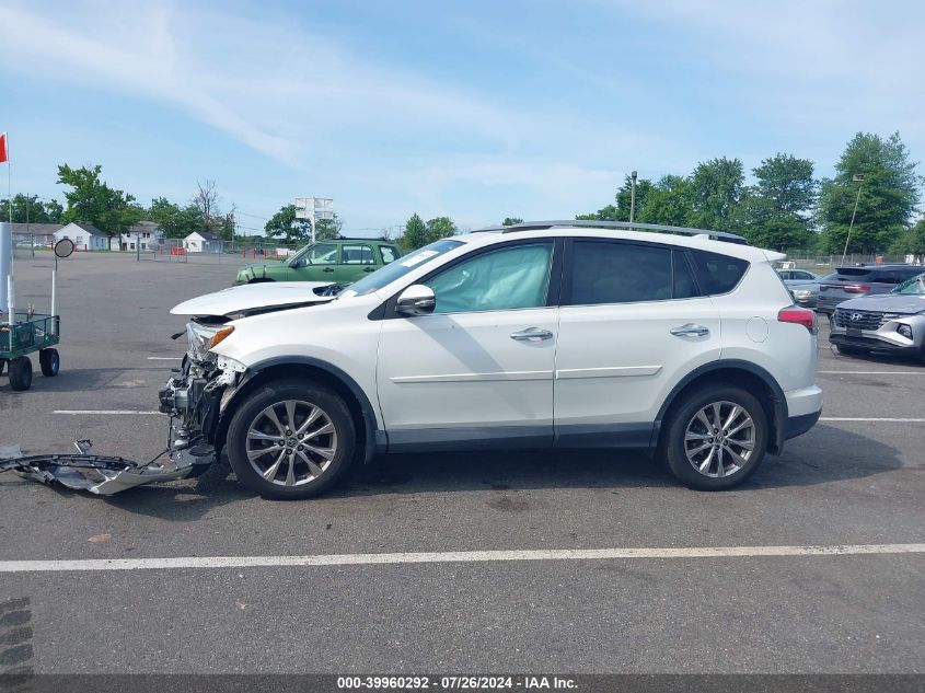 2017 Toyota Rav4 Limited VIN: 2T3DFREV4HW620320 Lot: 39960292